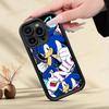 S-SonicS Anime Phone Case For IPhone 17 16 15 14 13 12 11 Pro Max Anti Drop Soft Cover
