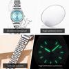 OLEVS New Fashion Purple Dial Ladies Quartz Wristwatches Luxury Watch Women Waterproof Casual Dress Female Clock