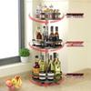 360° Rotating Kitchen Countertop Rack for Seasonings, Oils, and Condiments