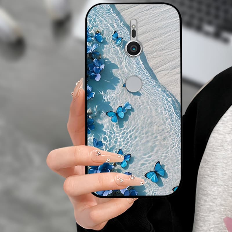 For Sony Xperia XZ2 XZ 4 2 1  Soft Silicone Black Back Shell Phone Cover For Sony XZ1 XZ2 XZ4 Funda Coque Shockproof Cases