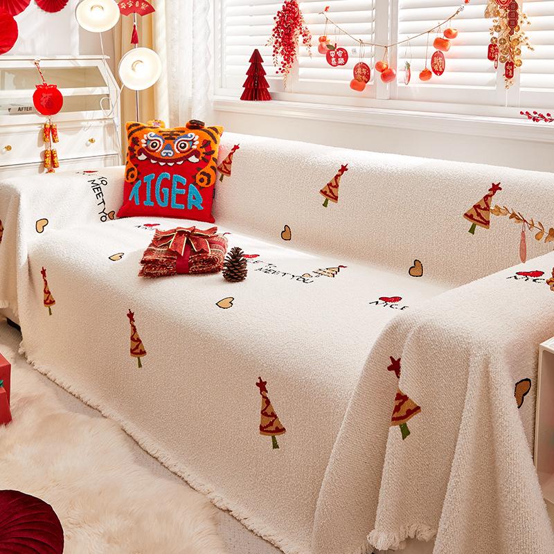 

Осенне-зимнее плюшевое полотенце для дивана, теплое утолщенное полотенце для дивана, ткань с полным покрытием, нескользящая, не скатывается, чехол для дивана, подушка 180*130cm