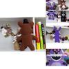 Fnaf Five Nights At Freddy's Plushie Toy Soft Purple Brown Black Bear Xmas Gift