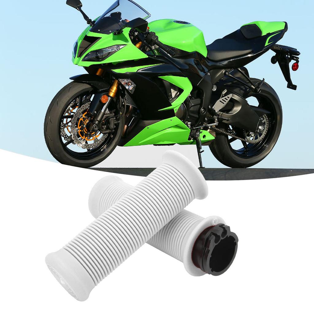 2pcs 25mmCelsius28mm Motorcycle Hand Grip Left Right Comfortable Throttle Grip