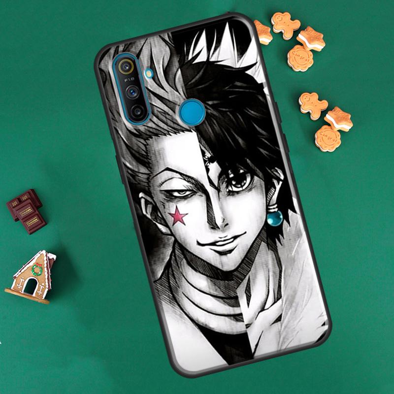Chrollo Lucilfer Chains HxH Anime For OPPO Realme 8 Pro 8i 9i GT Neo2 Master C21 Case For OnePlus 10 9 Pro Nord2 8T 9R Coque