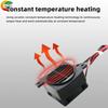 Low-voltage Conductive Belt Fan PTC Heating Sheet Constant Temperature Air Heater Ceramic Heater DC 12V120W 12V100W 24V200W