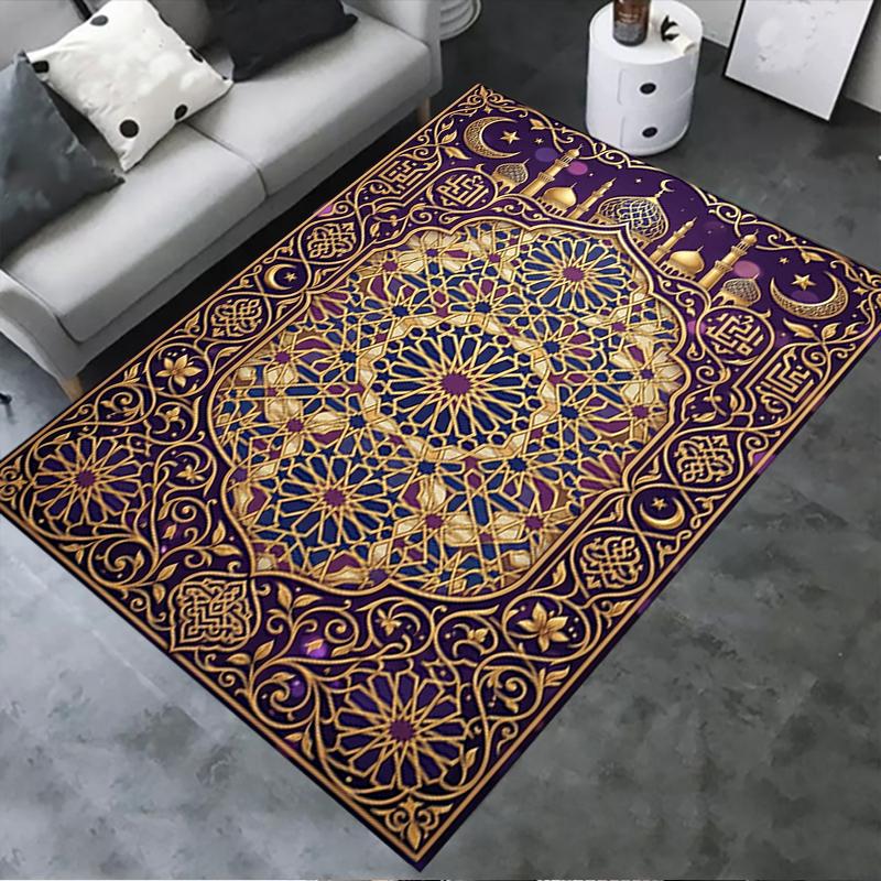 2025 New Muslim Carpet Rug for Living Room Bedroom Home Sofa Decoration,Kids play Non-slip Floor Mat126