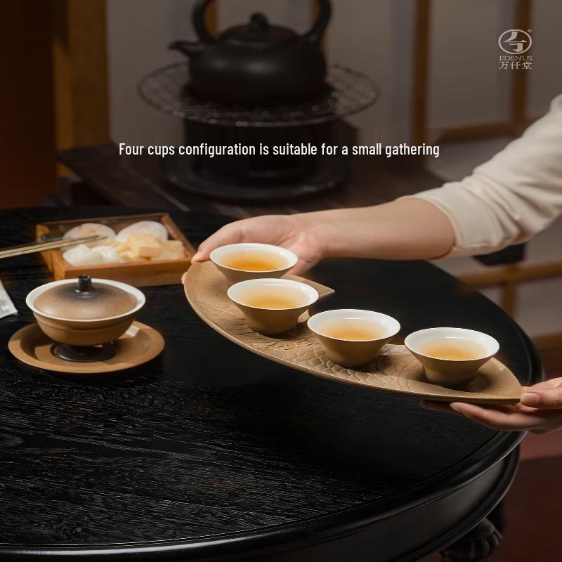 Wanqian Tang Ceramic Tea Set Gift Box