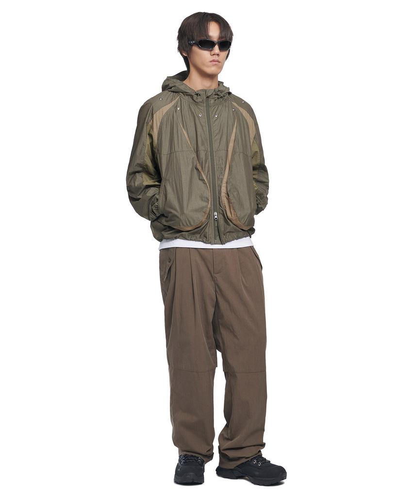 Nomanual Light Shield Jacket - Washed Khaki