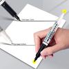 6/12Pc Box High Quality Waterproof Permanent Marker Pen Dual Tip 0.5/1.0MM Quick Dry Art Marker Student School Office Stationery