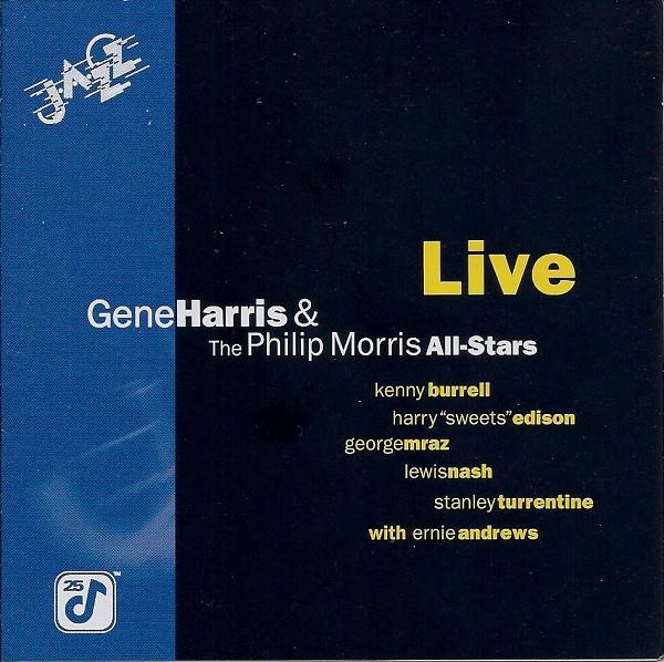

CD GENE HARRIS - Live CCD48082 Concord Jazz 1998 Japan Jazz Used