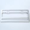 1Pcs Car Number Plate License Frame Cover Aluminum Photo Frame Car Personalized Modified Stainless Steel License Plate