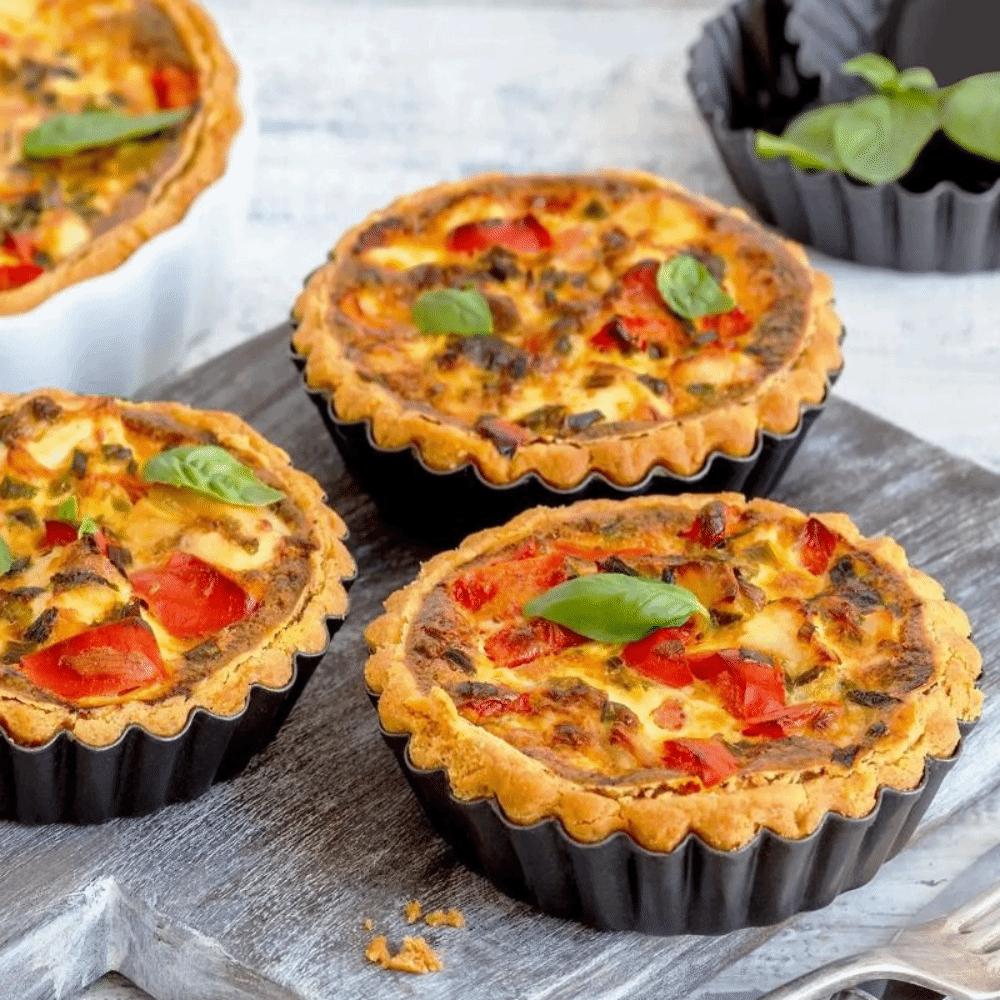 Loose Bottom Non-Stick Molds Removable Bottom Pizza Mould Cake Mould  Professional Baking