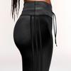 adidas Ivy Park Shiny Tights Black Women Streetwear IX4851