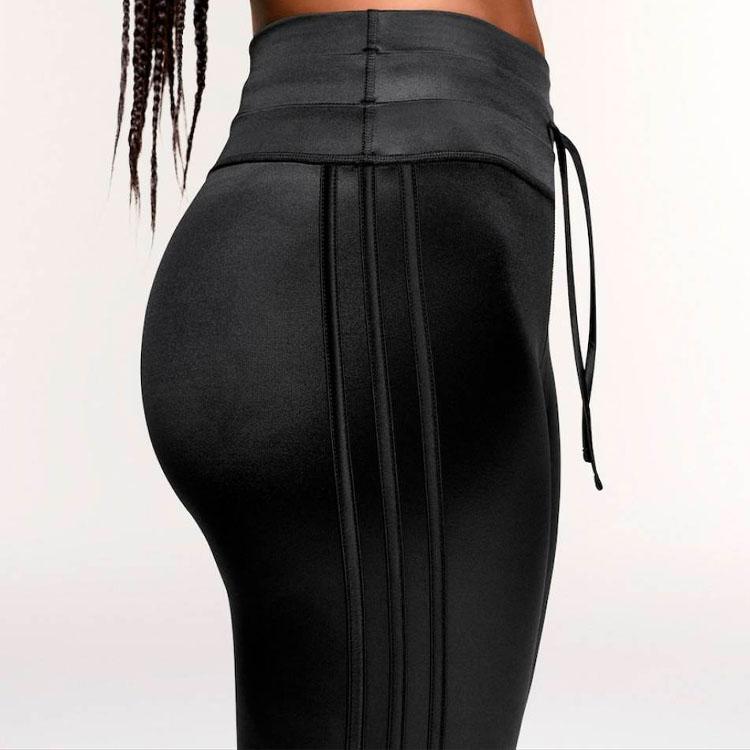 adidas Ivy Park Shiny Tights Black Women Streetwear IX4851