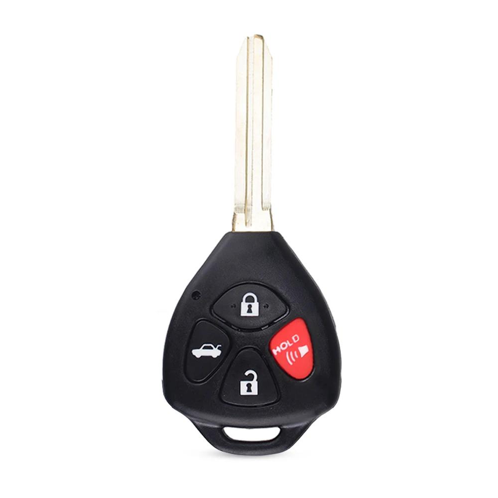 2 3 4 Buttons Car Remote Key Shell Fob For Toyota Camry Corolla Avalon Venza 2007 2008 2009 2010 2011 2012 Key Case Toy43
