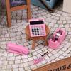 Dollhouse Mini Stationery Simulation Tape Cutter Utility Knife Pack School Supplies Model