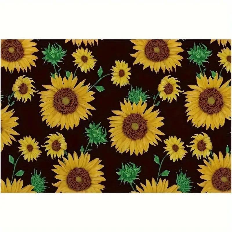 Printed Festival Party Placemats: Stain-Proof, Heat-Resistant Table Decoration
