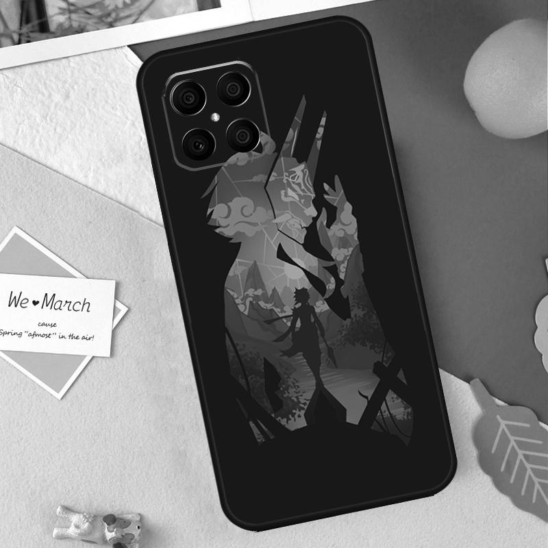 Xiao Genshin impact Case For Honor 200 Pro 50 70 90 Lite X9b X9a X8b X8a X8 X9 X9c Honor Magic 7 5 6 Pro Cover