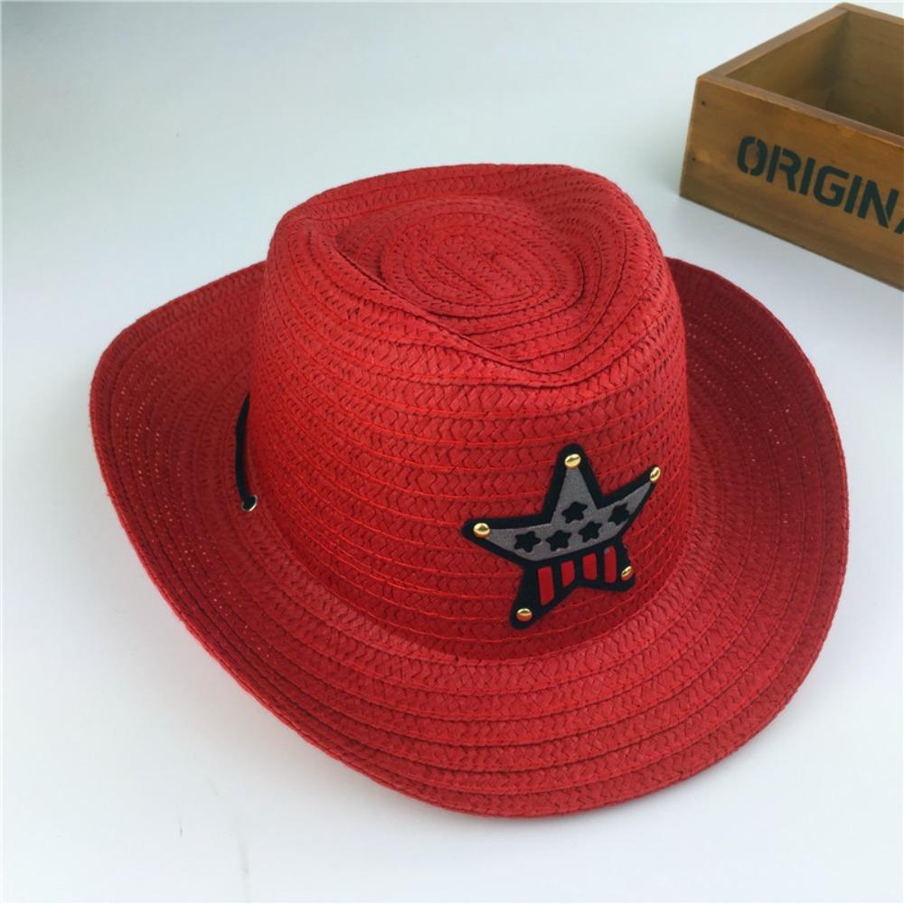 Summer Fishman Hats Jazz Hat Pentagram Hat Cowboy Hat Children Hats Straw Sun Cap