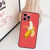 Memes Cartoon Funny Banana Phone Case For iPhone 17 Pro Max 16 15 11 13 12 14 Pro Max Mini 15 16 Plus 16e 17 Air Cover