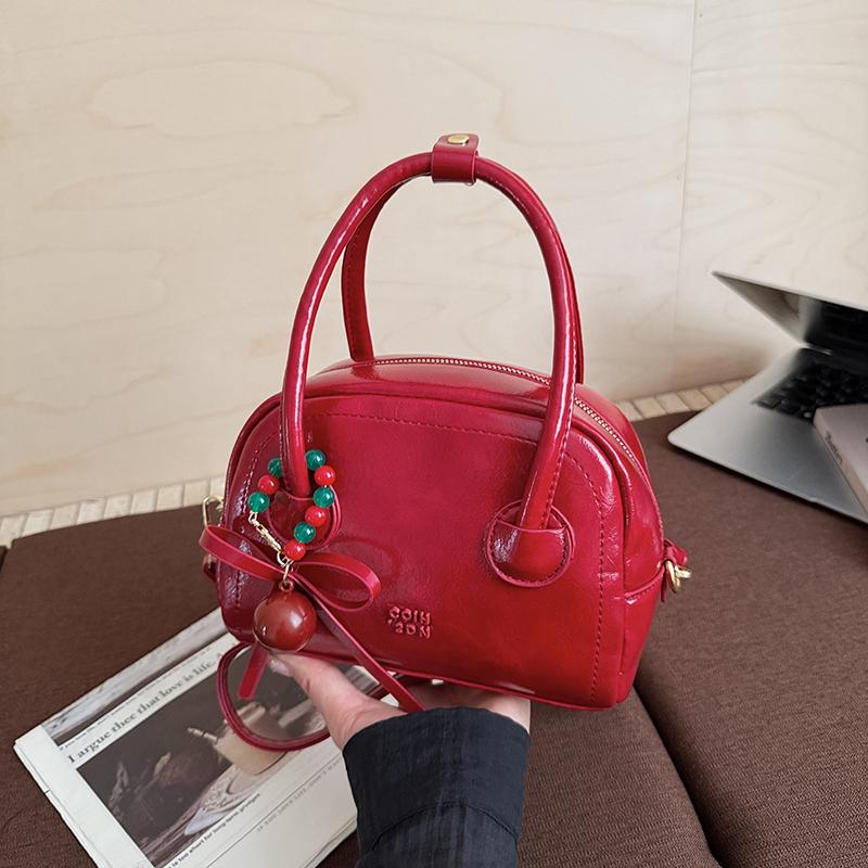Christmas Fashion Sweet Date Pillow Bag Exquisite Small Bag Women's Bag Portable Shoulder Messenger Bag