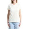 Ribbed Crew Neck Short Sleeve Knit T-Shirt Women Tops L10938C0006189AUO034
