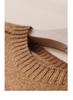 Warm Wool Cashmere Round Neck Sweater - Seamless Solid Color Loose Fit Pullover
