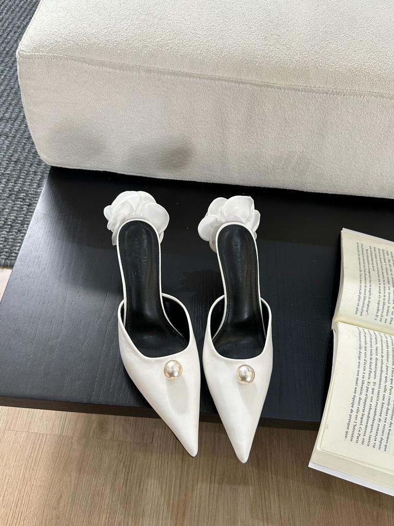 2025 spring and autumn new small fragrant wind fine heel hollow rhinestone pointed single shoes women's shoes work high heels women