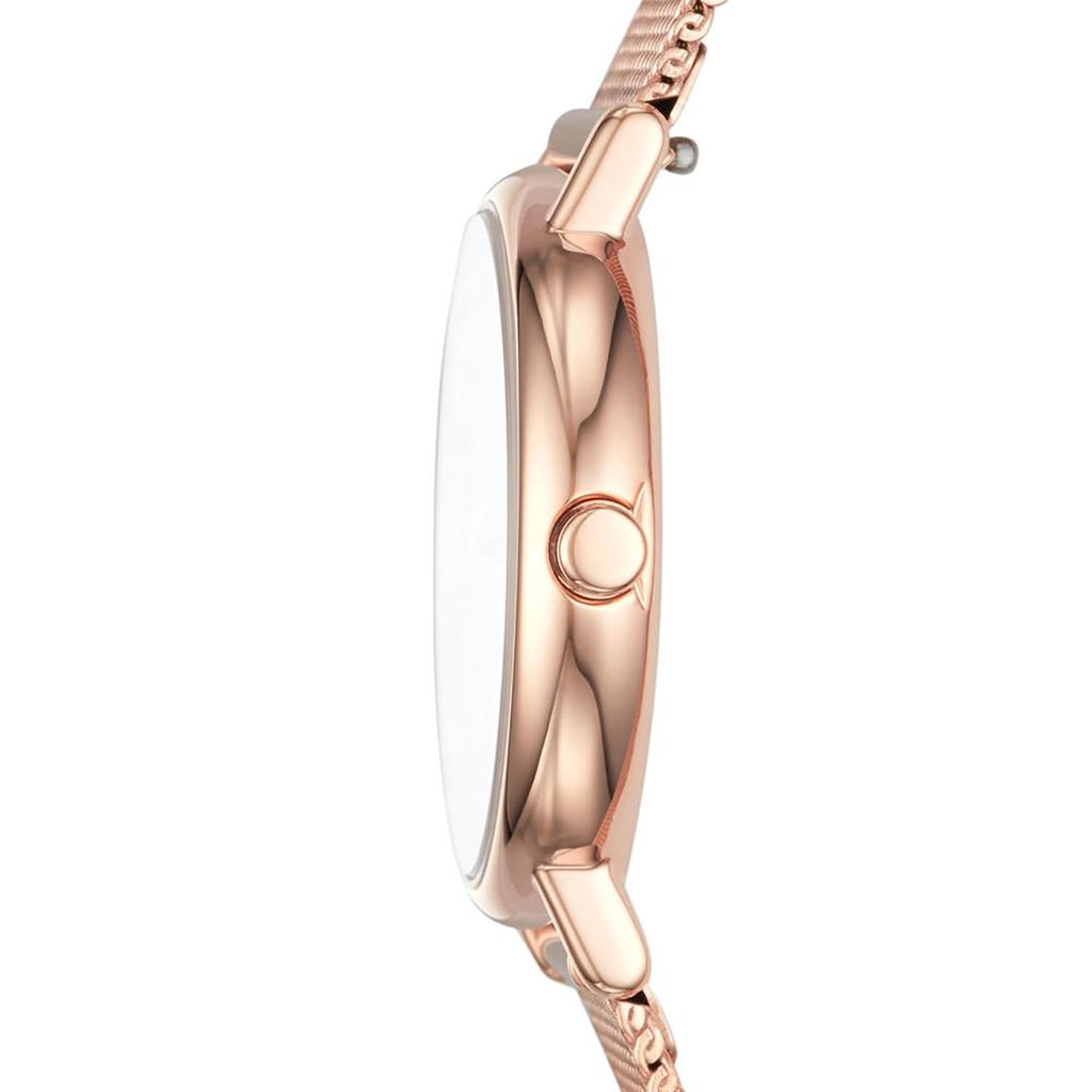 Skagen SIGNATUR SKW2694 Women's Watch, Officially Imported, Pink Gold