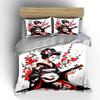Geisha In Kimono Playing Shamisen Printed Duvet Cover Set1 Duvet Cover+2 Pillowcasemulti Size Bedroom Bedding Decor
