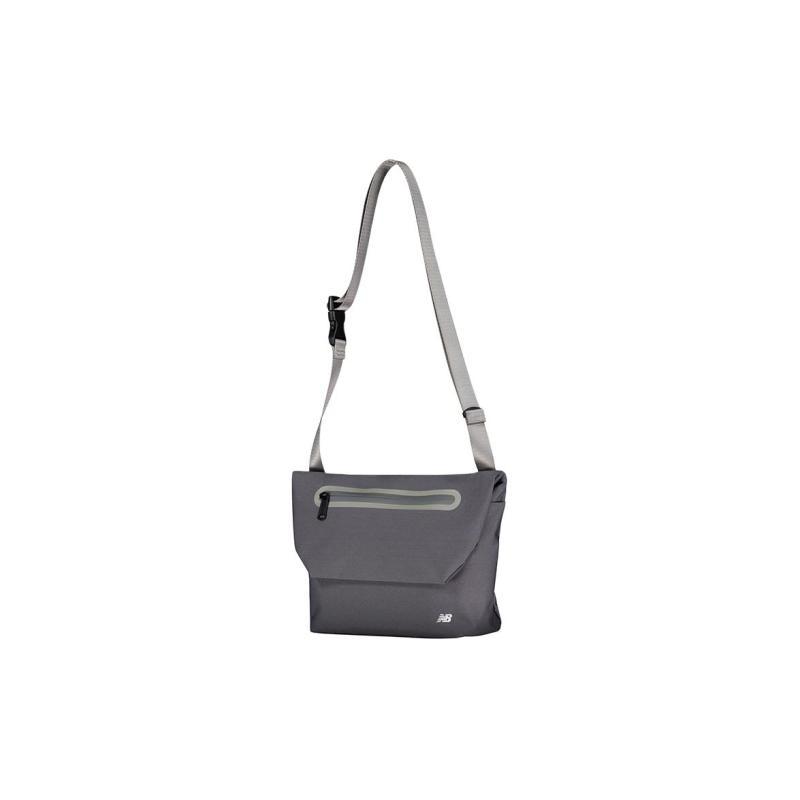 New Balance Fabric Crossbody Bag, Shoulder Bag Regular Unisex Gray New Balance LAB41406GR