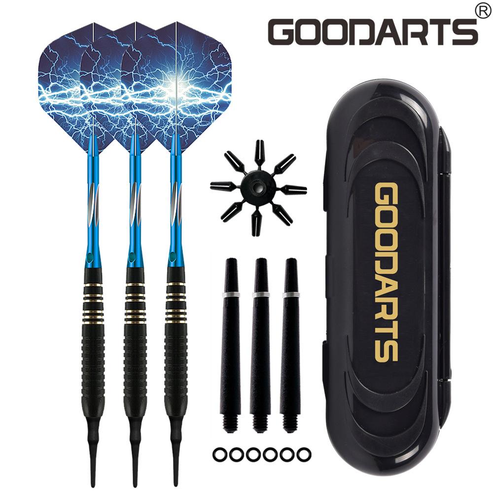 Soft Tip Darts Set Aluminum Shaft Professional Darts Plastic Tip Sets 2BA Replacement Tips