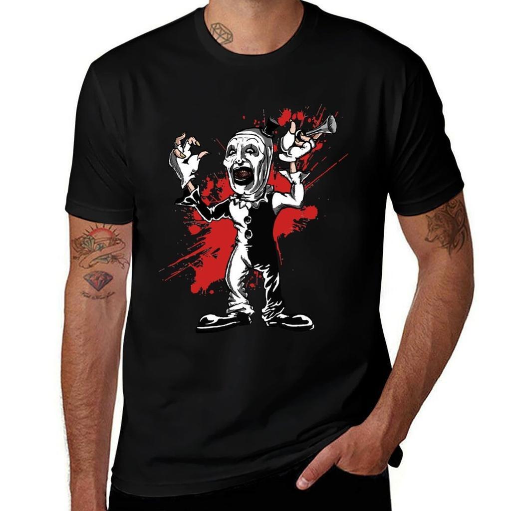 Day Gift For Art Terriefer Slasher Movie Halloween Gift Music Fans Tshirt Holiday Lightweight Tshirt