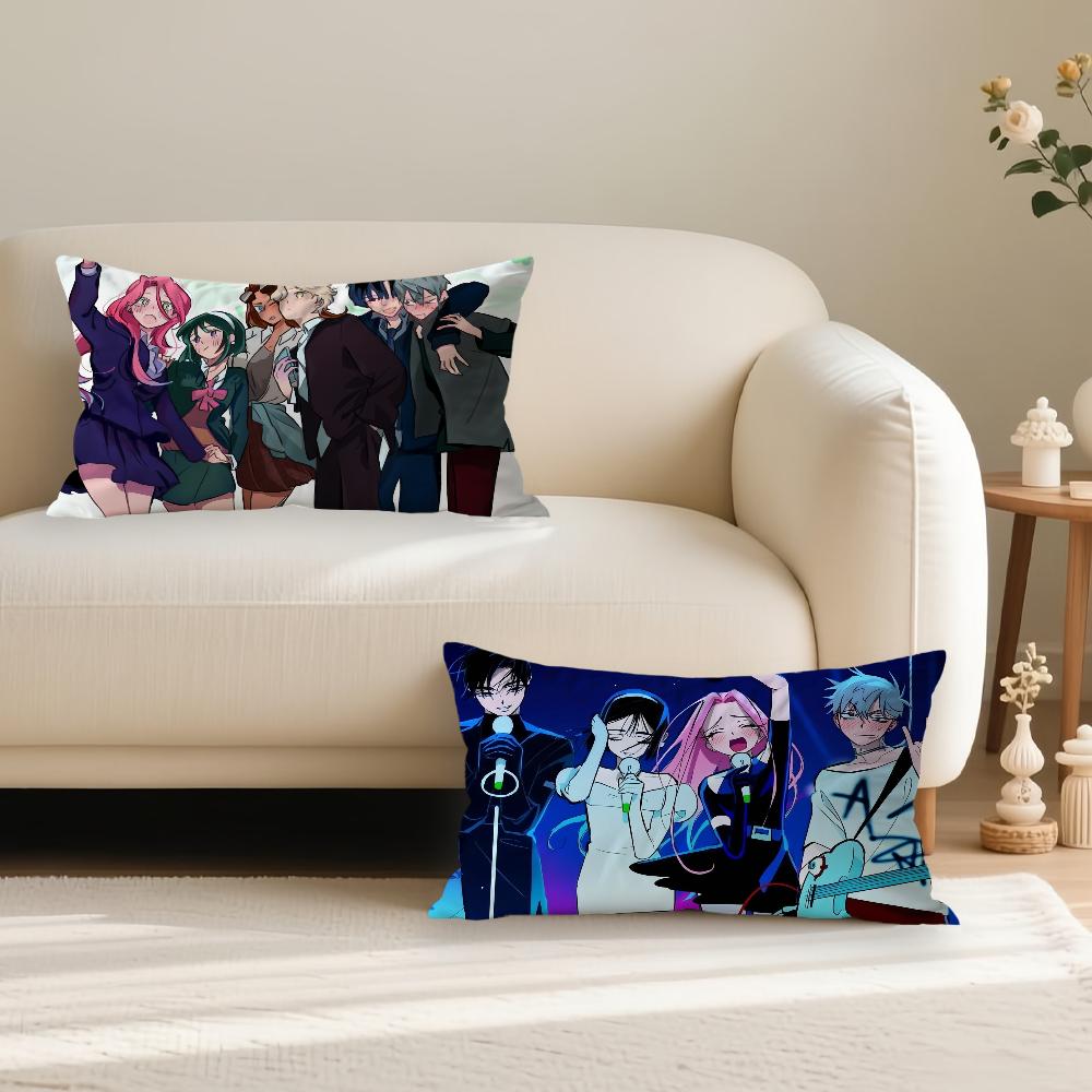 Anime Alien Stage Pillow Case Suitable For All Seasons Home Decoration Cushion Cover Suitable For Livingroom Bedroom Sofa