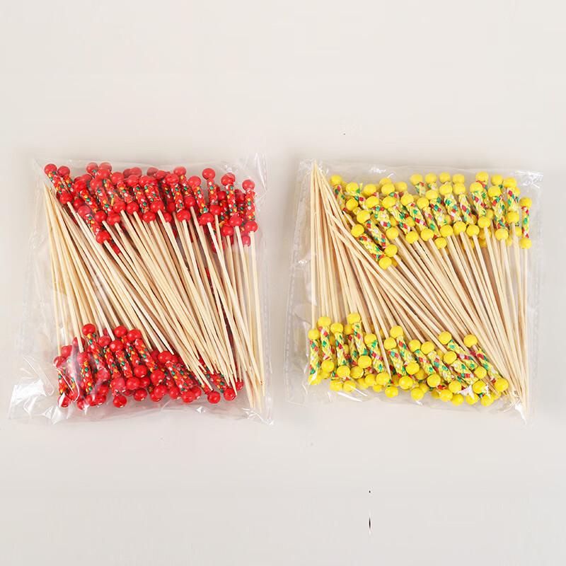 ZISIZ Decorative Disposable Bamboo Picks