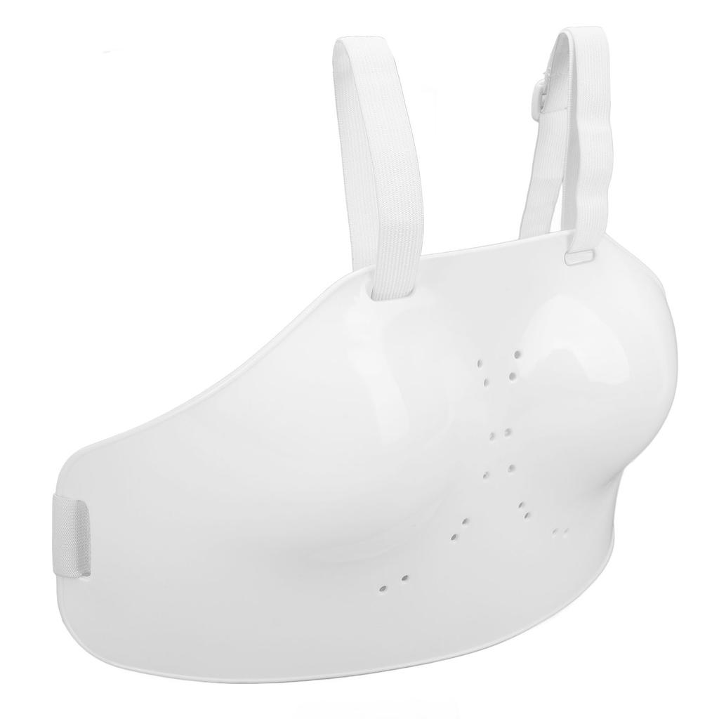 Fencing Sport Chest Guard PVC Adjustable Strap Fencing Women Breast Protector for Soccer Baseball Volleyball M