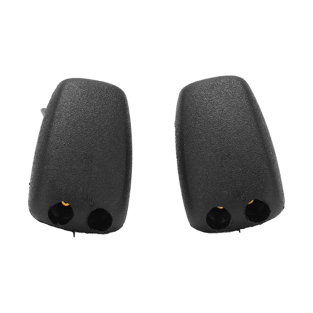 2pcs Windshield Washer Spray Jet Nozzle 61601384859 Black ABS Replacement for 318i 1992?1999