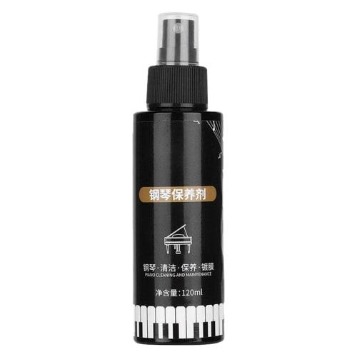 Instrument Polish, Piano Polish & Cleaner 120ml - Piano Key Cleaner, High Gloss Piano Polish, Guitar, Musical Instrument, Piano Cleaner, Maintenance A