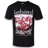 Lamb Of God Groove Metal Band Inspired Graphic Tee Skull And Allseeing Eye Cotton Shirt For Fans