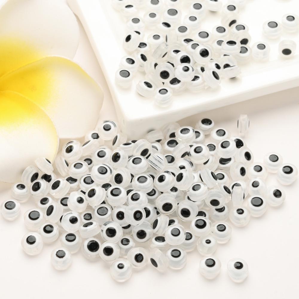 Resin Fish Eye Round Beads for DIY Devil Eye Bracelets, Necklaces, and Accessories