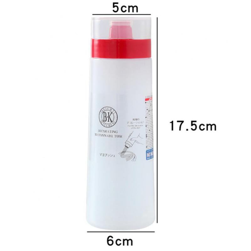 300 ml 4 otvory Láhev na omáčky Bezpečná pryskyřice na kečup Džem Majonéza Dávkovač olivového oleje Zásobník na krutony Kuchyňské doplňky