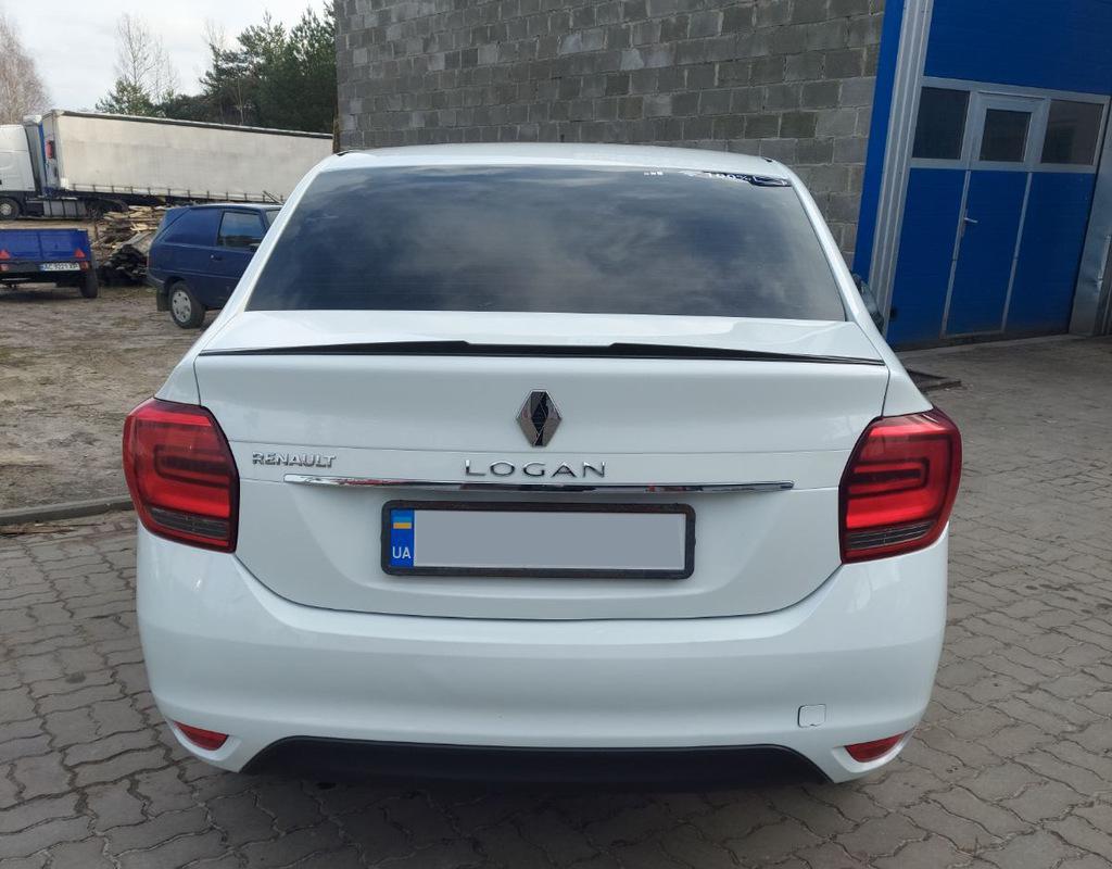 

Спойлер LIP (Sunplex, чорний) (118,5см*5,5см) для Renault Logan II 2013-2022 рр.