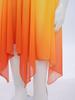 Girls Liturgical Dance Dress - Sleeveless Mock Neck Tunic with Asymmetrical Hem & Shiny Sequins for Worship Performance