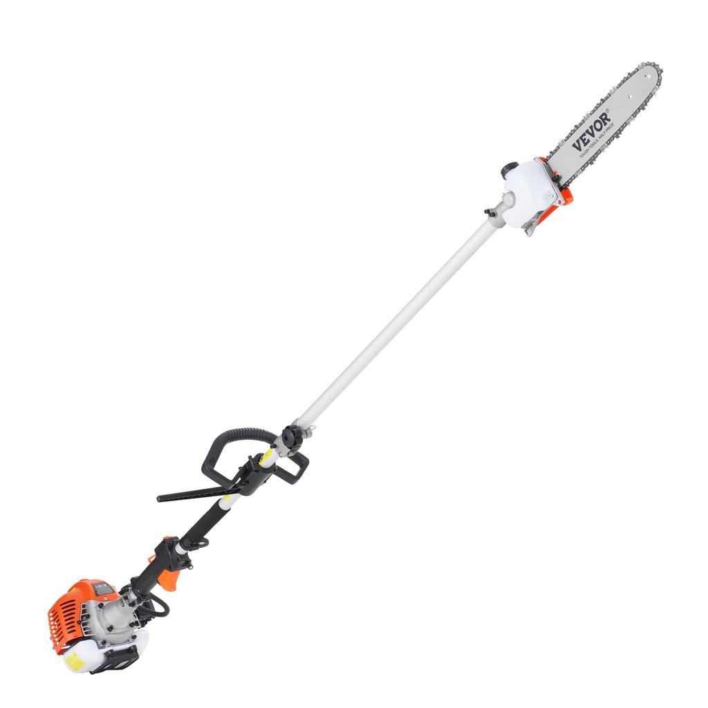 VEVOR 43CC 6-in-1 Multi-Functional Trimming Tools, Gas Hedge Trimmer, Weed Eater, String Trimmer, Brush Cutter, Edger