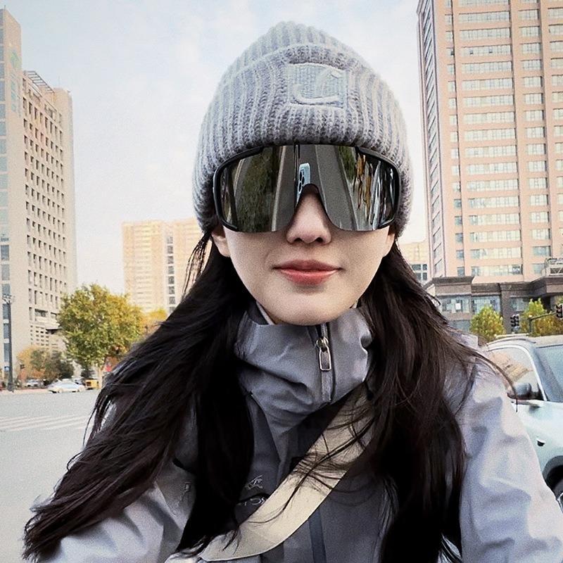 Windproof Sports Sunglasses Large Frame Mountain Climbing/Skiing Bike Goggles UV400 Protection Cycling Sun Glasses