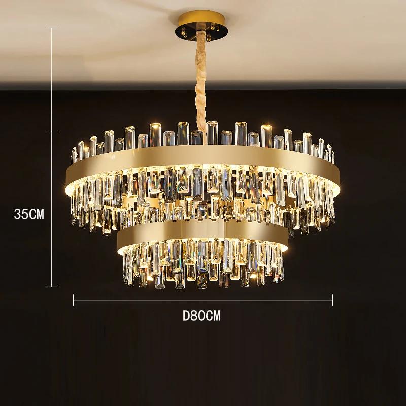 

Современные хрустальные подвесные лампы Светодиодные люстры для столовой Подвесные светильники Подвесной светильник для потолка Подвесной светильник Внутреннее освещение Cold White