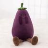 Simulation Fruit And Vegetable Doll Plush Toy Doll Eggplant Banana Pear Peach Doll Shooting Props Gifts