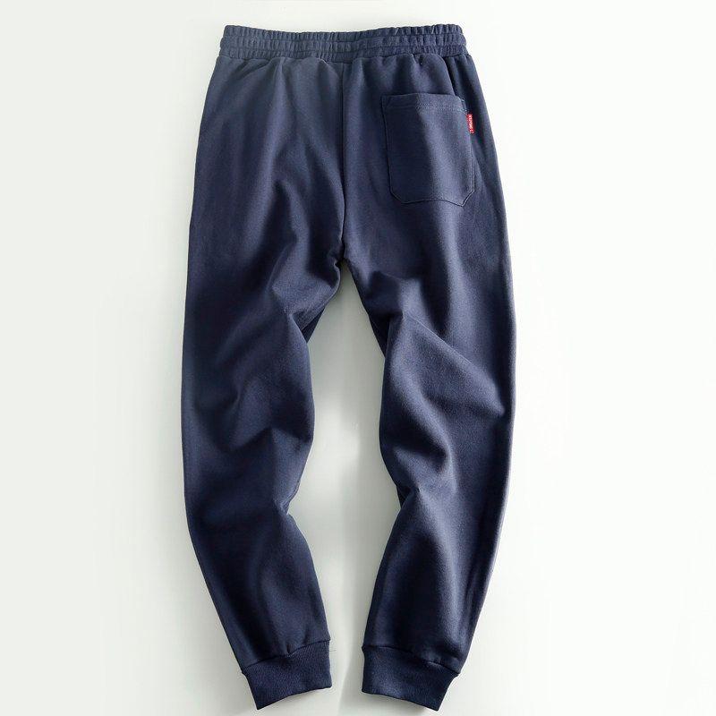 Original Brand Surplus Export Clothing, Cut Label, Genuine Designer Items, Bargain Men's Knit Sweatpants, Sports Casual Pants, Original Long Pants