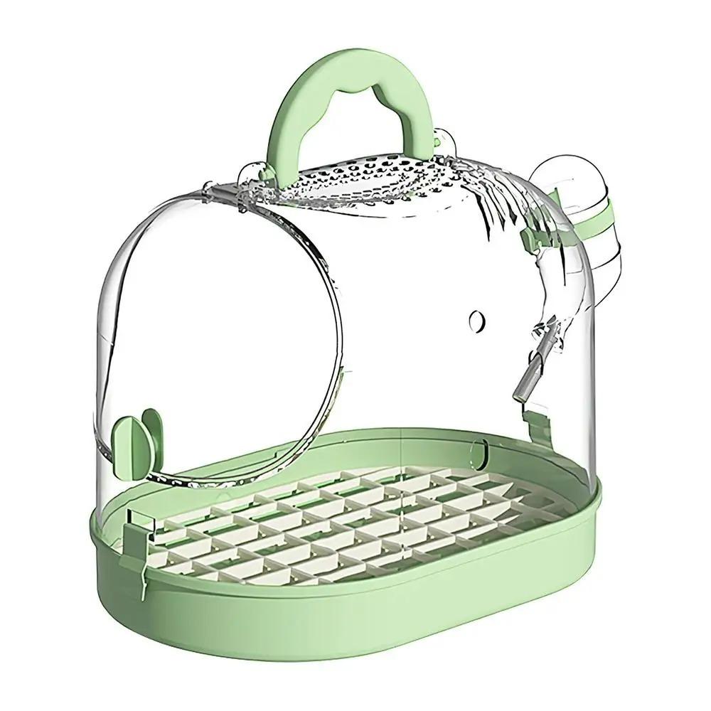 Breathable Bird Carrier Escape-Proof Buckle Parrots Carrying Case Bird Transport Cage  Small Bird