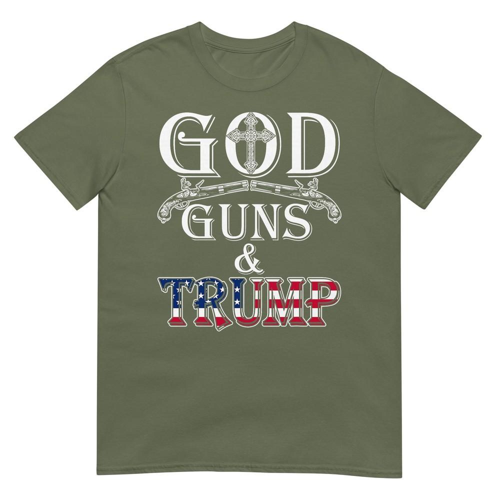 God Guns And Trump Shirt 2nd Aunisexdunisext T Shirt Trump 45 Tshirt